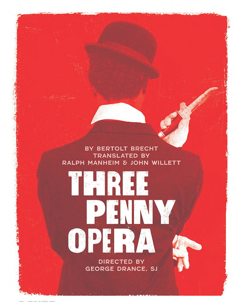 Three Penny Opera production poster